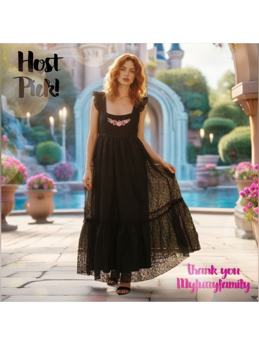 Dolls Kill dELiA*s Maxi Dress Broderie Anglaise Small Medium - Picture 2 of 16